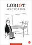Loriot Heile Welt Halbmonatskalender 2026