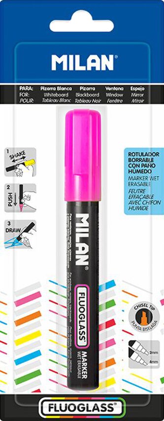 značkovač Milan křídový růžový
