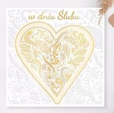 Karnet KW Ślub Serce