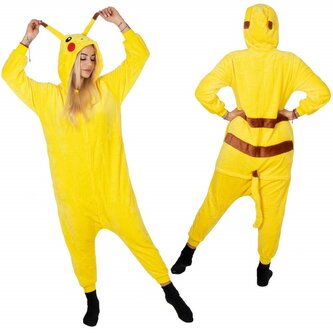 Pyžamo Pikachu vel. M SPRINGOS KIGURUMI žluté