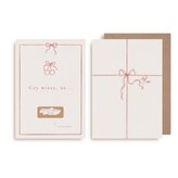 Kartka zdrapka - Zostaniesz Ciocią