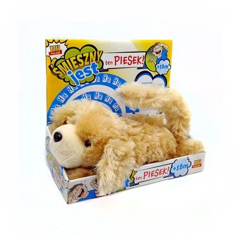 Maskotka pluszowa Piesek na baterie HH Poland