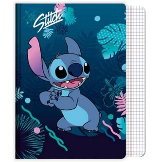 Disney Blue. Zeszyt A5 kratka. 32 kartki. Stitch 1