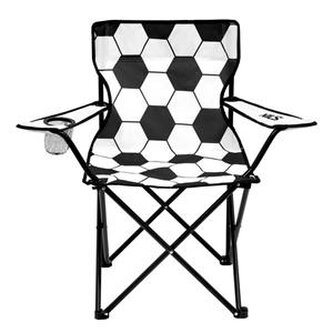 NC3303 BÍLÁ/ČERNÁ SKLÁDACÍ ŽIDLE NILS CAMP