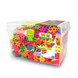 Klocki Meli Basic Neon Travel Box 1000szt