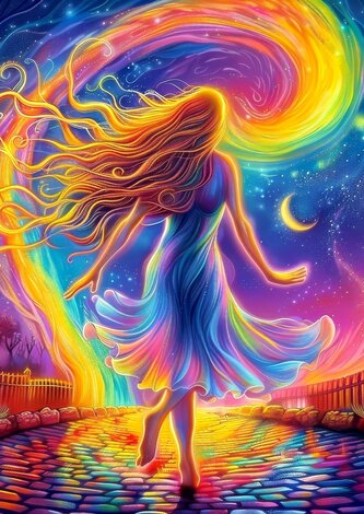 ENJOY Puzzle Barevná cesta 1000 dílků