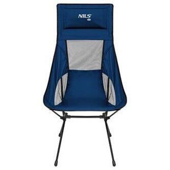 NC3322 MODRÉ SKLÁDACÍ KŘESLO ULTRALEHKÉ NILS CAMP