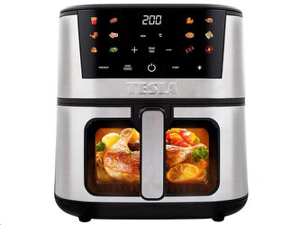 TESLA AirCook Q60 XXL Pro - multifunkční digitální horkovzdušná fritéza