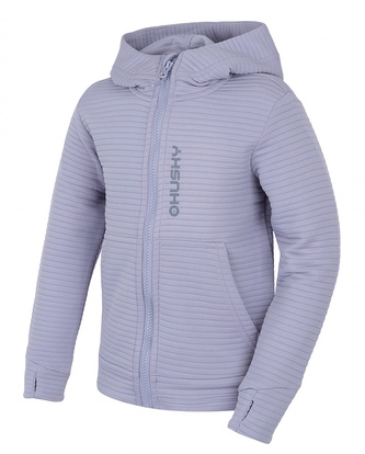 Dětská mikina s kapucí Anara K purple - 128