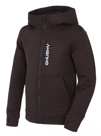 Dětská mikina s kapucí Anara K black - 128