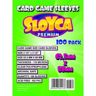 Koszulki CCG Premium S 63,5x88mm (100szt) SLOYCA