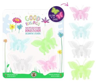 Naklejki świecące w ciemności 3D Motylki, Trendhaus