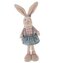 Stojící textilní zajíc (dívka) - 51cm, 0/24