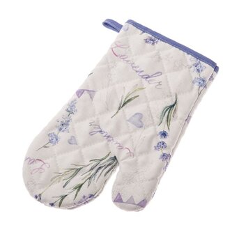 Voděodolná kuchyňská   chňapka - levandule, 4/60