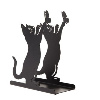 Kovový stojan na ubrousky s kočkou, 12/48
