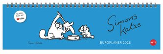 Simons Katze Büroplaner 2026