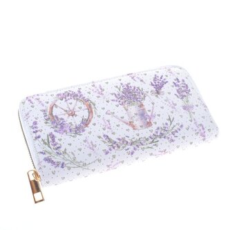 Peněženka se zipem - levandule, 1/120