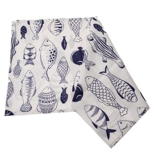 Voděodolný textilní běhoun - ryby, 8/96