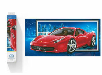 Haft diamentowy Diamond Dotz Diamentowa mozaika Vroom 70x40cm DD9026