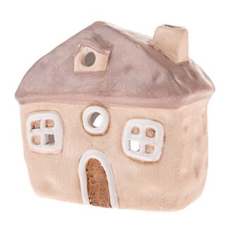 Keramický svícen -  domek, 4/32