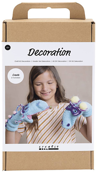 Zestaw do zrobienia Pacynek Potworów, Creative