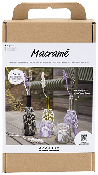 Zestaw do makramy Dekoracje na szkło, Creative