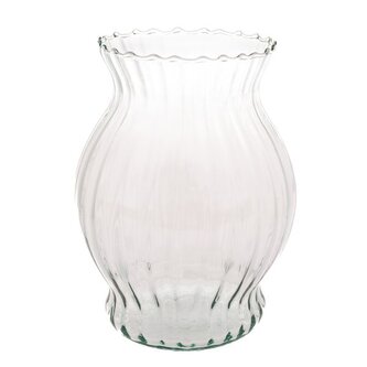 Skleněná váza v 20cm, 6/120
