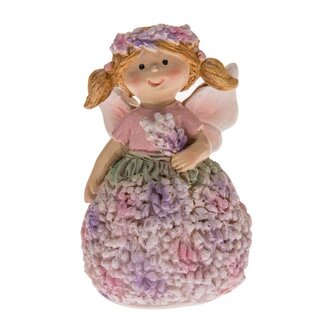 Polyresinová víla s čelenkou - 7cm, 12/192