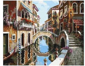Numeromalowanie 40x50cm Wspaniała Wenecja PC4050294, iPicasso