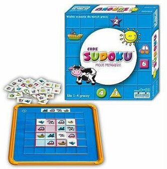 Sudoku Junior 1461 p12 TM TOYS, cena za 1szt.