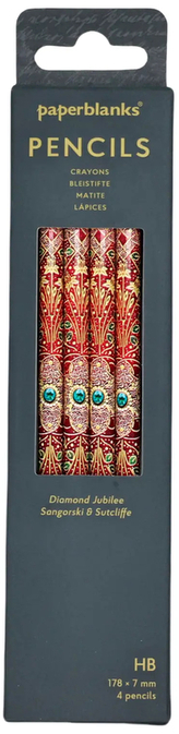 Ołówek Sangorski & Sutcliffe Diamond Jubilee op. 4szt, Paperblanks