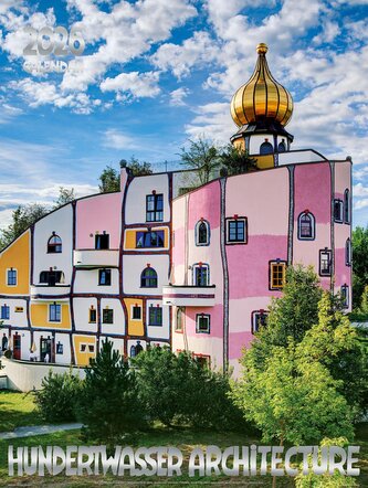 Großer Hundertwasser Architektur Kalender 2026