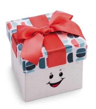 NICI 61276 Pluszowe pudełko prezentowe Dreamy Winter GREEN