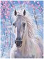 Numeromalowanie Classic 30x40 Bielszy niż śnieg koń, iPicasso