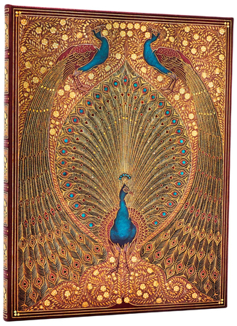 Notes Sangorski & Sutcliffe Hafiz’s Peacocks Ultra gładki, Paperblanks