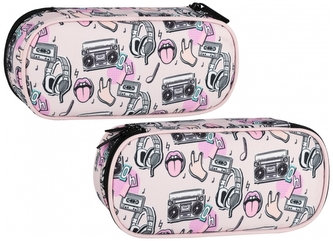 Piórnik saszetka owalna Music, Starpak