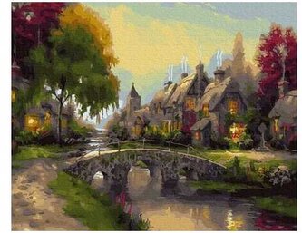 Numeromalowanie 40x50cm Dom jak Marzenie PC4050490, iPicasso