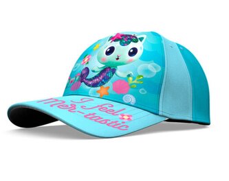Dětská baseballová kšiltovka Gabby's dollhouse|Gábinin kouzelný domek: Cítím se jako mořská víla (velikost 52-54 cm)