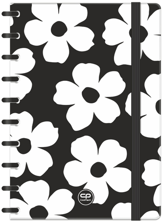 Kołonotes B5 100 k. z gumką Flores Jasmine CoolPack, Patio