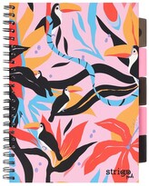 Kołonotes Project Book A4 100 k. kratka 80g Jungla różowy, Strigo