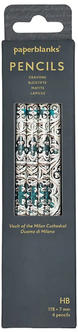 Ołówek Duomo di Milano Vault of the Milan Cathedral op. 4szt, Paperblanks