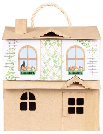 Domek dla Lalek 25x24x27cm, Decopatch