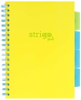Kołonotes Project Book B5 Neon Linia Żółty 100k linia 80g, Strigo