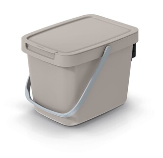 Odpadkový koš System Collec 6 L s víkem světle hnědý