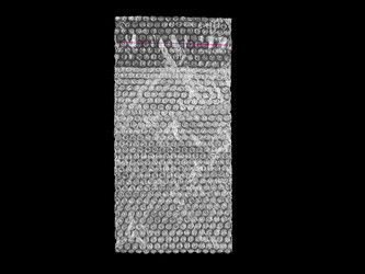 Bublinkové sáčky s lepicí lištou 12x19,5 cm - 100 ks - transparent