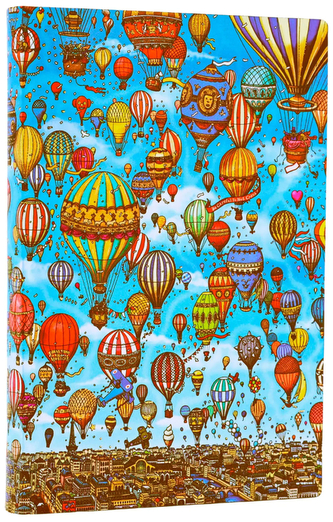 Notes Flexi Pierre the Maze Detective Balloon Festival Mini gładki, Paperblanks