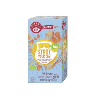 Byl.čaj Teekanne ORG.- bio,Start Your Day,20x 1,8g