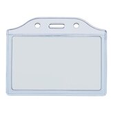 Visačka na 2 karty 5,5 x 9,0 cm, měkká, čirá,50 ks