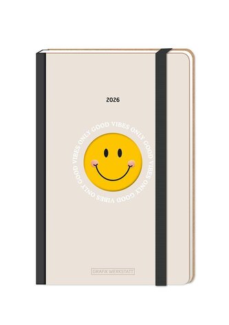 Terminplaner LetterArt 2026 Smiley
