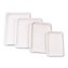 Papírové tácky-smart, č. 3c, 13x10cm,bílé,100ks